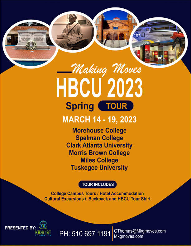 HBCU Making Moves 2023 Spring Tour MKG Moves