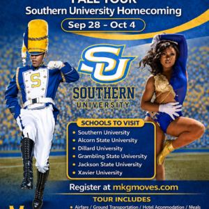 Making Moves HBCU 2026 Fall Tour Southern University Homecoming